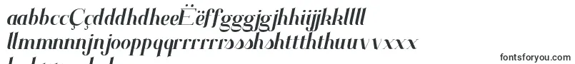フォントSantanderItalic – にゃんじゃフォント