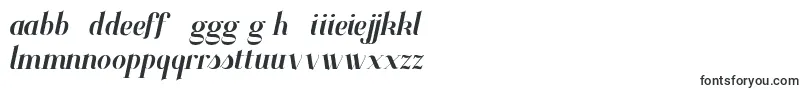 fuente SantanderItalic – fuentes maltesas