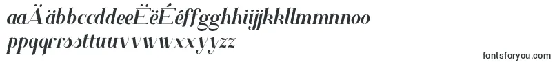 Fonte SantanderItalic – fontes macedônias
