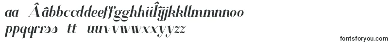 SantanderItalic-fontti – romanialaiset fontit
