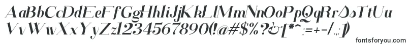 フォントSantanderItalic – VKのフォント