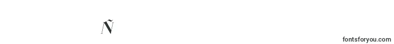 フォントSantanderItalic – セルビアのフォント
