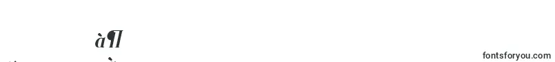SantanderItalic-fontti – singhaleesien fontit
