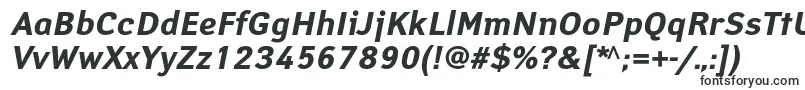 YanuscBolditalic Font – OTF Fonts