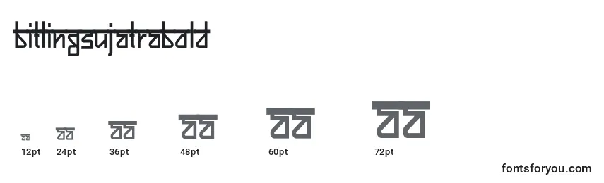 BitlingsujatraBold Font Sizes