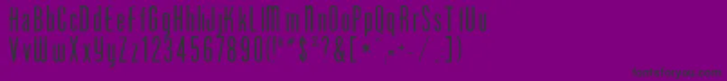 Rsphoenix Font – Black Fonts on Purple Background