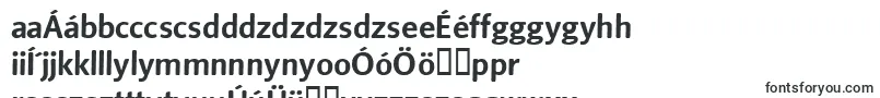 Шрифт Beosans3 – венгерские шрифты