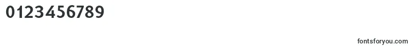 Kudrashovsansc Font – Fonts for Numbers and Digits