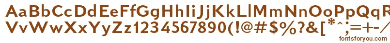 Kudrashovsansc Font – Brown Fonts