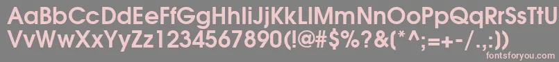 Más sobre la fuente TexGyreAdventorBold fuente TexGyreAdventorBold – Fuentes Rosadas Sobre Fondo Gris