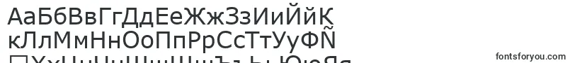 VerdanaRef-Schriftart – bulgarische Schriften