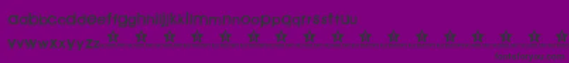 Greenpil Font – Black Fonts on Purple Background