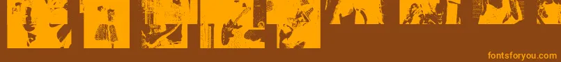 Подробнее о шрифте Amybats4 Шрифт Amybats4 – оранжевые шрифты на коричневом фоне