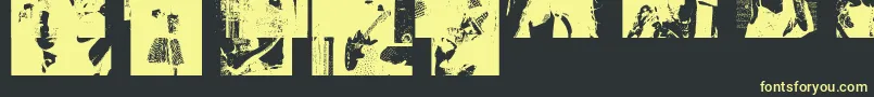 More about Amybats4 Font Amybats4 Font – Yellow Fonts on Black Background
