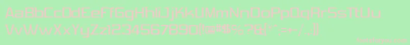 VibrocenVibrocen2 Font – Pink Fonts on Green Background