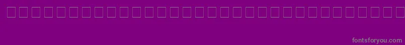 Шрифт SuuKyiBurma – серые шрифты на фиолетовом фоне