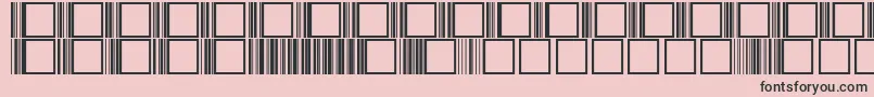 BabitaRegular Font – Black Fonts on Pink Background