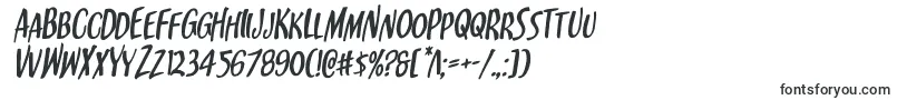 Шрифт Kennebunkportrotal – лёгкие шрифты