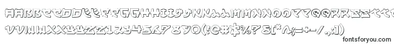 Yamamoto3D-Schriftart – Ausschneideschriften