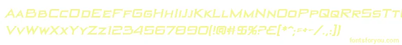 BlackholeBbItalic Font – Yellow Fonts