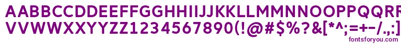 ReitamRegular-fontti – violetit fontit