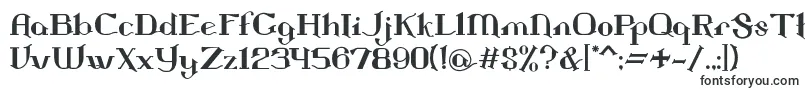 Шрифт Landon – популярные шрифты
