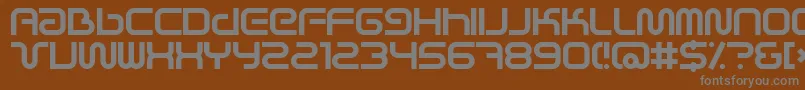 More about SciFiedX Font SciFiedX Font – Gray Fonts on Brown Background