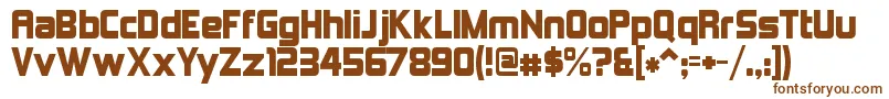 KimberleyAlternate-fontti – ruskeat fontit
