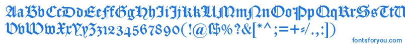 Dscaslongotischosf Font – Blue Fonts