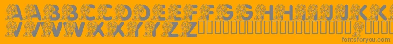 En savoir plus sur la police LmsCuteCub Police LmsCuteCub – polices grises sur fond orange