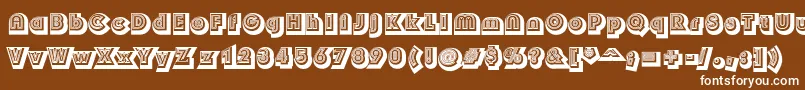 Soulmama Font – White Fonts on Brown Background