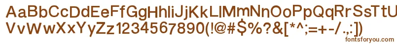 BurveticaNc Font – Brown Fonts