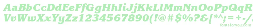 KorinnablackcttBolditalic Font – Green Fonts