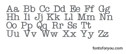 Обзор шрифта Typo