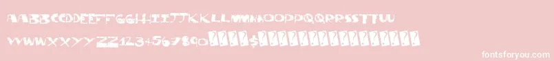 More about Thriftstore Font Thriftstore Font – White Fonts on Pink Background