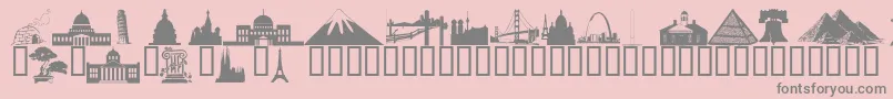 More about Wmarchitect1 Font Wmarchitect1 Font – Gray Fonts on Pink Background