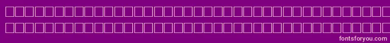 fuente EnlivenRegular – Fuentes Rosadas Sobre Fondo Morado