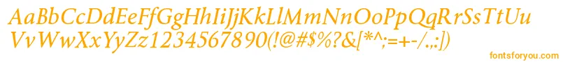 ByingtonrgItalic Font – Orange Fonts