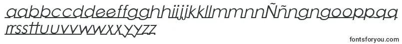 LinearmenteItalic-Schriftart – philippinische Schriften