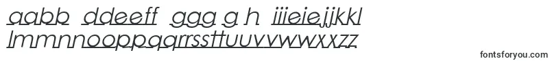 Шрифт LinearmenteItalic – мальтийские шрифты