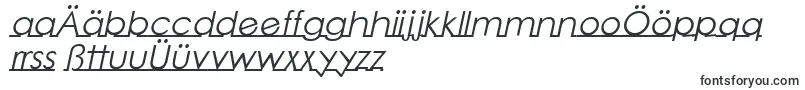 LinearmenteItalic Font – German Fonts