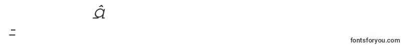 Fonte LinearmenteItalic – fontes hebraicas