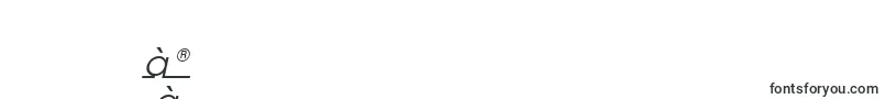 Fonte LinearmenteItalic – fontes tâmeis