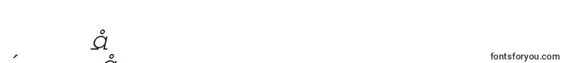 fuente LinearmenteItalic – Fuentes chinas (simplificadas)
