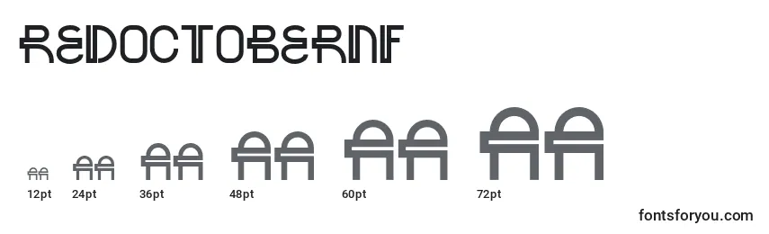 Redoctobernf Font Sizes