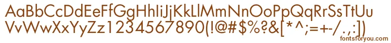 Agfatumc Font – Brown Fonts on White Background