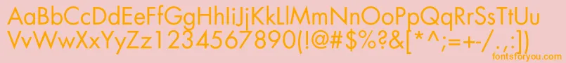 More about Agfatumc Font Agfatumc Font – Orange Fonts on Pink Background