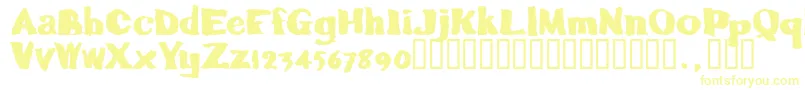 Caljoetrial Font – Yellow Fonts