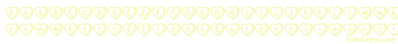 SweetHeartsOt Font – Yellow Fonts