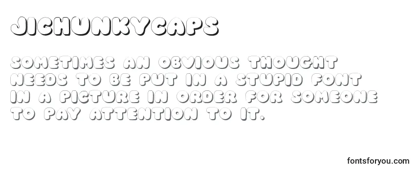 JiChunkyCaps Font